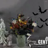 Fiori decorativi Lychee Life simula rami di Halloween Resaggi fai -da -te Raccogliezioni familiari di nozze Piante di Natale Decorazione