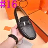 40Model Designer Loafers Men Big Size lederen mocassins Casual schoenen Heren Rijschoenen Outdoor Slip op Men Schoenen plus Maat 38-46