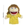 Open Mouth Theater Doll Hand Puppet Kids Hand Puppet Toys Family Members Role-play Game Toys Hand Puppet Children Birthday Gifts 240328
