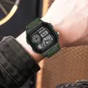 Relógios de pulso esportes ao ar livre relógios homens sinoke marca multifunction watches despertchock crono à prova d'água reloj hombre