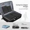 Duffelbeutel 8pcs Reisekompressible Verpackungswürfel Aufbewahrungsbeutel falten Koffer Nylon tragbar mit Handtasche Gepäck Organizer