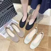 Scarpe casual 2024Spring Summer Ballet Flats Women Knit Knit Theel Place Taghi