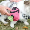 Hundbärare husdjur behandla påse bärbar multifunktion träning väska utomhus rese poop dispenser hållbara tillbehör