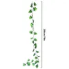 Fiori decorativi 200 cm Vine artificiale fai da te sospesa plant rattan pianta edera mura