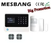 Kits GSM Alarm System WiFi Alarm System Home Security Alarm System Wireless mit Englisch, Französisch, Russisch, Spanisch, Niederländisch und App