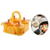 Storage Bottles Condiment Jar Utensils With Spoons Case Spice Container Set Pots For Pepper Cooking Sugar Seasoning Salt