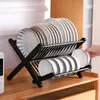 Cuisine Storage Pliage des vêtements de séchage Drying Rack Table Voleur Drouger Ustensiles pour comptoir