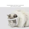 Köpek Giyim Kedi Headgear Pet Şeffaf Göz Maskesi Tırnak Kırpma Küçük İçin Anti-Işın Aksesuarları