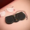 Storage Bags Simplicity Portable Eyeglass Case Carrying Glasses Bag Sunglasses Box Protective Cover Hanging Decoration