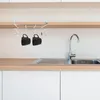 Kitchen Storage Cabinet Rack Hanger For Cup Hooks Hanging Under Shelf Holder Cutlery Stainless Steel Inferior Mug Baskets