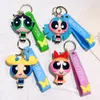 Fashion Cartoon Movie Character Keychain Rubber en Key Ring voor Backpack Jewelry Keychain 083616