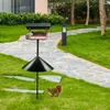 Altre forniture per uccelli Guardia House Squirrel Stillar Stillal Confrequenziale Alimentatore resistente alla corrosione Simple Installazione Accessorio deterrente per