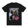 J'adore le chef Keef Print T-shirt Trend Men Femmes Coton Hip Hop Tshirt Surdimension