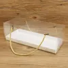 Gift Wrap Useful Treat Boxes TEP Drawer Design Tasteless Clear Long Plastic Cake Box Pastry Wide Application