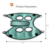 개 캐리어 고양이 손질 해먹 하네스 이완을위한 해먹 하네스 네일 트리밍 구속 슬링