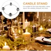 Candlers Ring Ring Rings décoratifs Accessoires Couronnes Holder Avent Ornement Ornement Home Dining Table