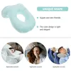 Pillow Soft Single Hole Ear Sleeping Stuffed Office Nap Desk Desktop Face Elder