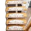 Carpets PVC Non-slip Staircase Floor Carpet Children Stairs Pedal Self-adhesive Rug Home Decor