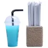 Drinking Straws Milkshake Straw Extra Wide Plastic Individually Packed Disposable Boba Kitchen Bar Accessories