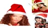 Factory 1500pcs Red Santa Claus Chapeau Ultra Soft Soft Christmas Cosplay Chaps de Noël Décoration de Noël Adultes Christmas Party Hat1648318