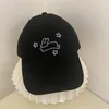 Visors Korean Bow Diamonds Baseball Hat Women Suncreen Star Rhinestone Kawaii Japońskie akcesoria Caps