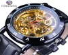 Forsining Royal Flower Scouving Gear Mouvement Golden Mouvement en cuir authentique Roman Number Rozel Mens MECHANICALES TOP TOP BRAND Luxury3199845601