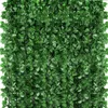 Decoratieve bloemen 2m x 50 stks Hangende slingers kunstmatige groene groene blad wijnstok diy planten nepbladeren festival tuinhuis decoratie