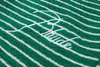 RHUDEデザイナーメンズショーツハイエンドカスタムレター刺繍ロゴアメリカンストリートレトロパーソナリティメンズショーツカジュアルスポーツジムストライプショーツ