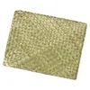 Table Mats Straw Placemat Heat Resistant Mat Non-slip Weave Cup Decorative Holder