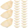 Geschirrsets 50 PCs Sushi Teller Holzboot wiederverwendbare Badezimmerdekorationen Sashimi Tablett Pallets Servieren Scheiben