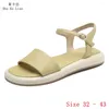 Hausschuhe Sommer weiche bequeme Schuhe rutschen Frauen flache Sandalen Frau Flip Flops kleine Pluspalgröße 32 - 43