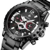Armbanduhr Wwoor Watch for Men Top Fashion männlich Date Luminous Sport Chronographen Quarz Armband Uhren Relogio Maskulino