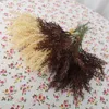 Fleurs décoratives Golden Fake Wheat Eore pour le jardin Disqueur à la maison Décoration ACCESSOIRES ACCESSOIRES DIY PLANTES ARTIFICIEL