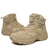 Фитнес -обувь летние тактические ботинки Мужчины 2024 Военнослужащий носит устойчивый