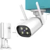 CAMERAS Wifi IP Camera Sicurezza Video Survedoor Camera WiFi CCTV Audio Wireless Audio Outdoor Camera da esterno per esterni interni Woterproof HD 3MP 5MP