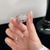 Anelli di banda 2024 a quattro foglie Clover Cleef Anello di caleidoscopio Rings Designer For Women 18K Gold Diamond Angelli Diamond Anelli di lusso Valentine Designer Party Jewelryq3