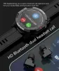 Opaski na rękę odtwarzacz mp3 Men Smart Watch Bluetooth Head Zestaw słuchawkowy 2in1 Sport Fitness Bransoletka Monitorowanie ciśnienia krwi