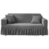 Stuhlabdeckung Sofa Cover mit Rock All-inclusive Elastic Couch Slippcover für Wohnzimmer Möbeldekor