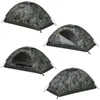 Ultralight Camping Tent UPF 30 Anti-UVコーティングビーチテントポータブルシングル/ダブルパーソンテントアウトドアハイキングスリーピングギア240329