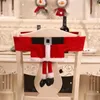 Chaves de cadeira Capa de Natal Papai Noel Cingar