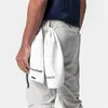 Calças masculinas Multifuncionais de seca rápida moda fina fina de caminhada