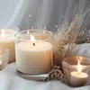 Vases 6 Pcs Tealight Holder Adornment Holders Votive Glass Vase Cup Container Cylinder Pillar