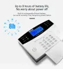 Kit Wofea Tuya Smart Life WiFi GSM Alarm System Home Security Burglar Alarm Voice Påminn LCD -tangentbordssupprot Alexa Google Home