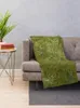 Couvertures Grass Battlemat 36x36 Thrown Couverture de luxe Designer Hairy Moving Winter Bed