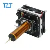 Parts TZT DIY Mini Tesla Coil Music 3.5MM Audio Input Support Cellphone Play Music 24V Fan Quiet Operation