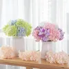 Fiori decorativi simulazione di fiore di ortensiga artificiale Falsa bouquet fai da te la festa della mamma con oggetti di scena pografica decorazione da tavolo