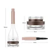 2024 Eyebrow Tint Makeup Waterproof Eyebrow Pomade Gel Enhancer Cosmetic Eye Makeup Eye Brow Cream with Brush Professional for Eyebrow Tint