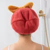 Towel Microfiber Dry Hair Hat Quick Drying Bath Spa Bowknot Wrap Cap Women Shower Bathroom Accessories