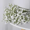 Flores decorativas 90 Cabeças 52 cm Babies respirarem o arranjo de buquês florais de plástico artificial artificial para decoração de casamento em casa