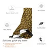 Towel Frosted Glass Like Leopard Print Quick Dry Gym Sports Bath Portable Lovely Funny Cool Parody Seriousness Vintage 80 And